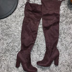 Over the knee boots
